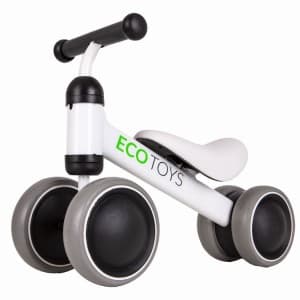 Rowerek biegowy treningowy mini rower dla dzieci różowy ECOTOYS