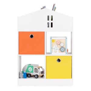 Regał szafka dziecięca domek dla dzieci przegrody organizer ECOTOYS