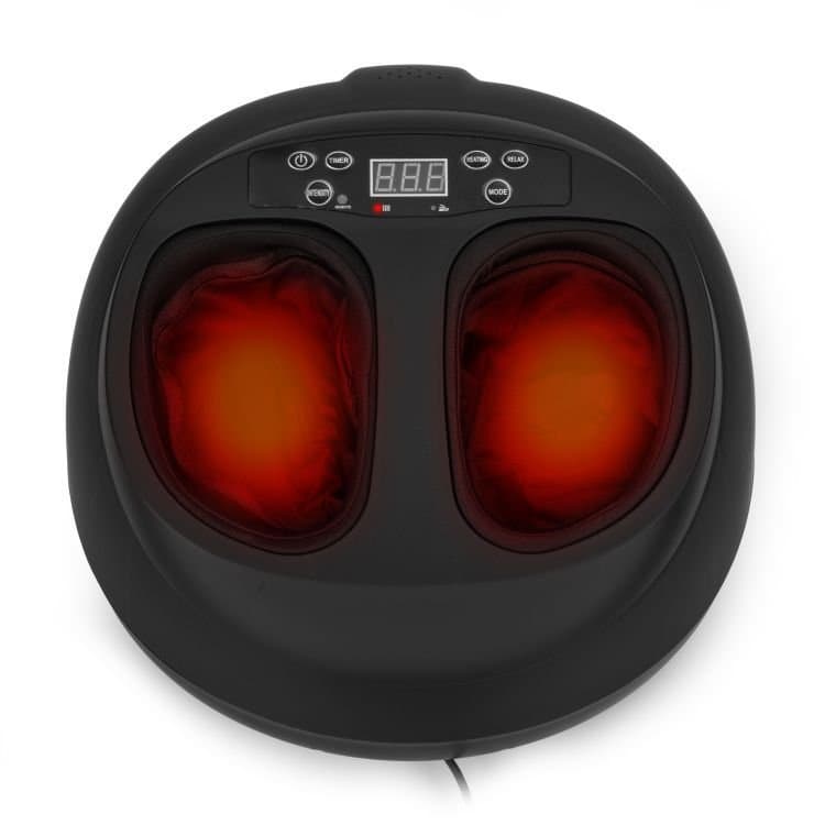 Masażer elektryczny do stóp z funkcją grzania refleksologia 3 tryby pilot 40W KADEN