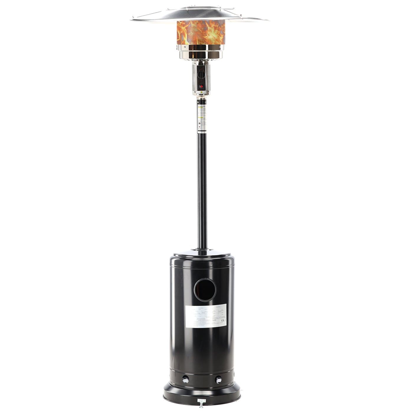 Parasol gazowy malowany proszkowo 221 cm