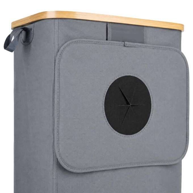 Kosz na butelki zwrotne kaucyjne z wyjmowaną torbą segregacja recykling 100l