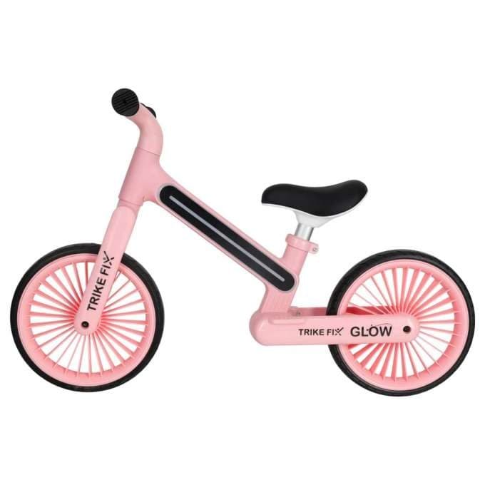 Rowerek biegowy Trike Fix Glow LED różowy