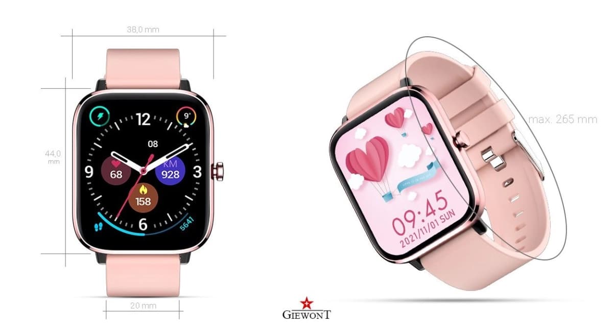 Smartwatch Giewont Różowy GW230-1