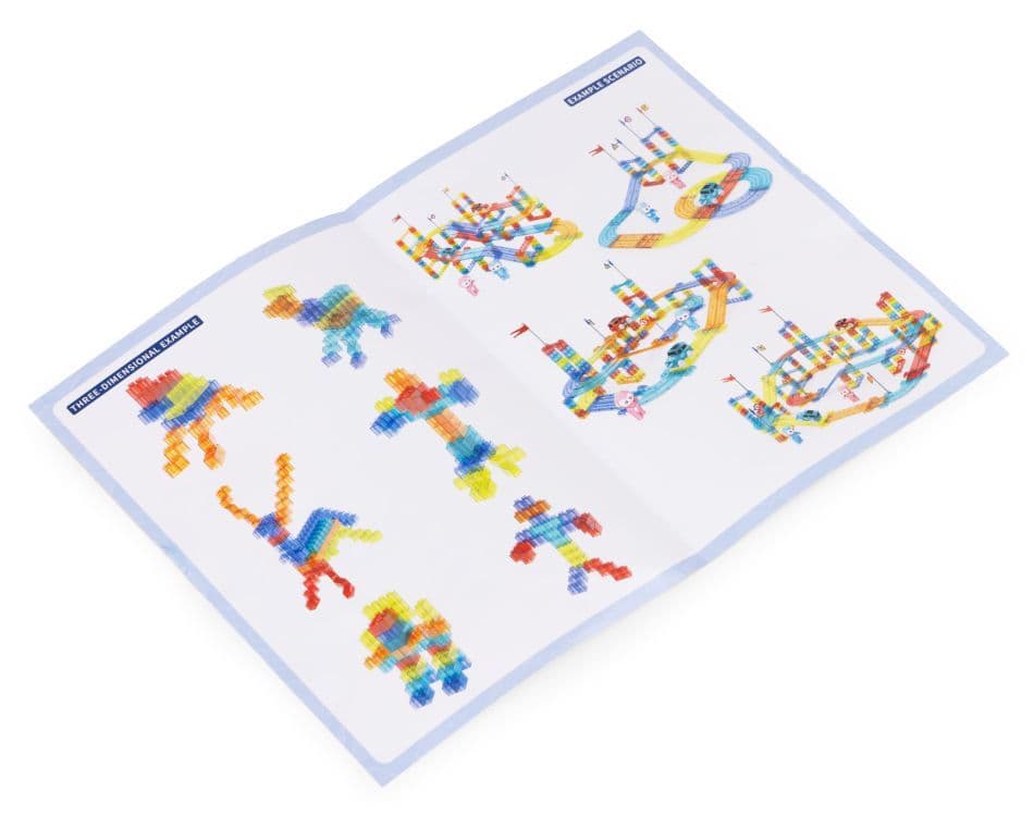 Tor dla aut klocki magnetyczne komplet 154 elementy autka LED