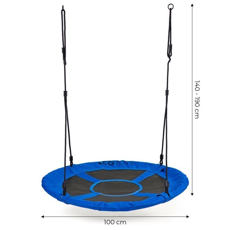 Huśtawka ogrodowa bocianie gniazdo 100 cm ECOTOYS