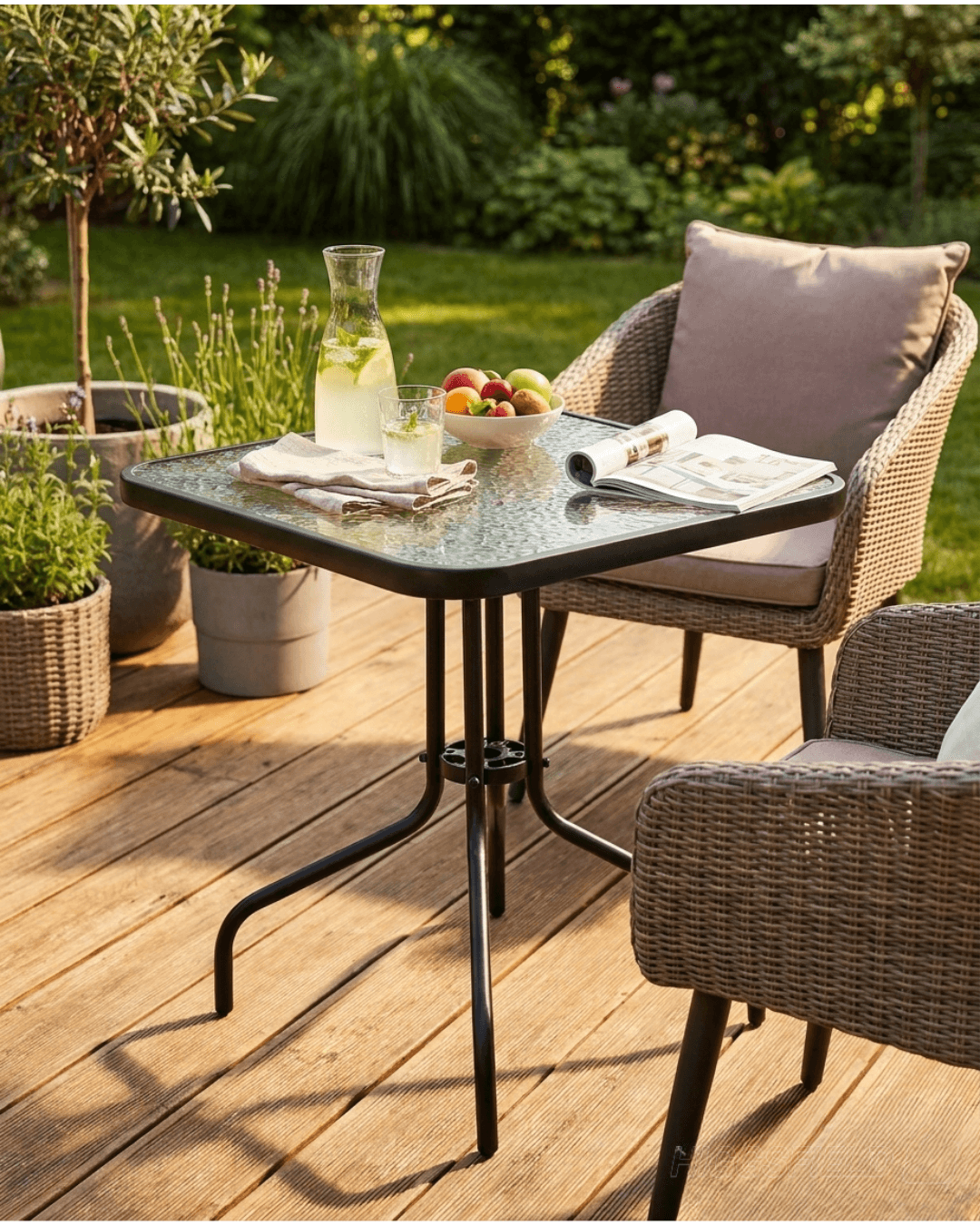 Stolik ogrodowy 60 cm na ogród taras balkon MultiGarden